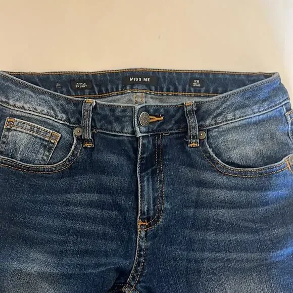 Miss Me Ankle Skinny Jeans Size 26 - Picture 4 of 4